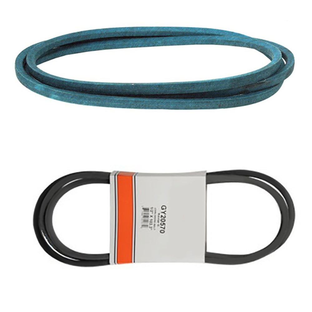 GX20072 Drive & Deck Belt Kit
Fits John Deere 102 D100 L100 L130 LA100 LA105