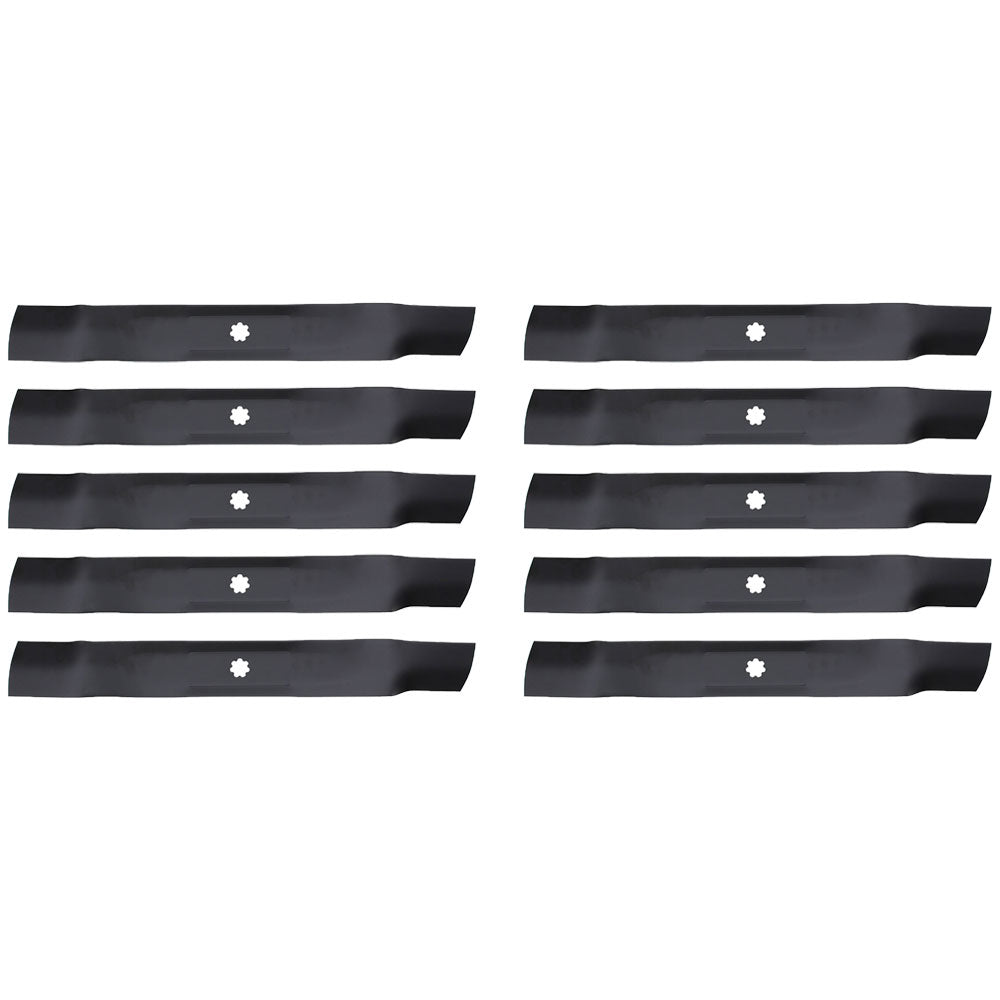 AM137327 Qty. 10: Lawn Mower Blades Fits John Deere 102 105 107S 115 125 135