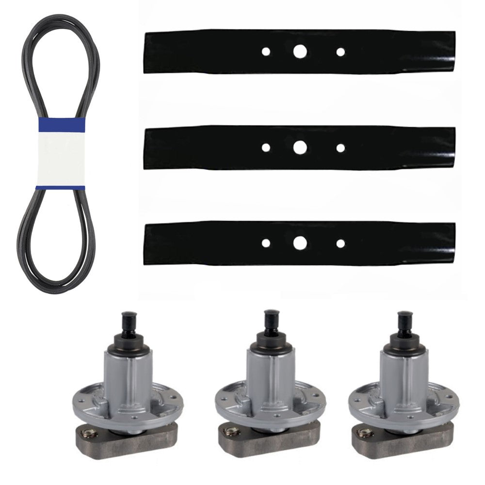 Deck Blade Spindle Belt Kit Fits John Deere Replaces GX20250 Made with Aramid