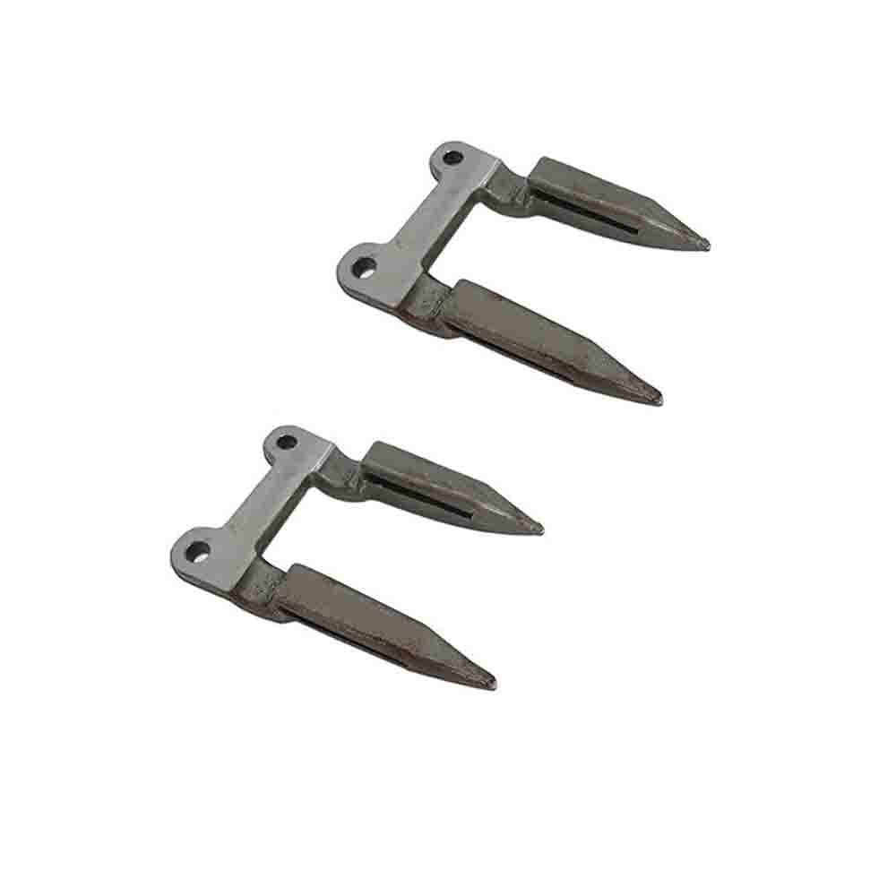 Qty 2: Double Grain Head Cutter Bar Guard Fits John Deere Replaces A-H145791