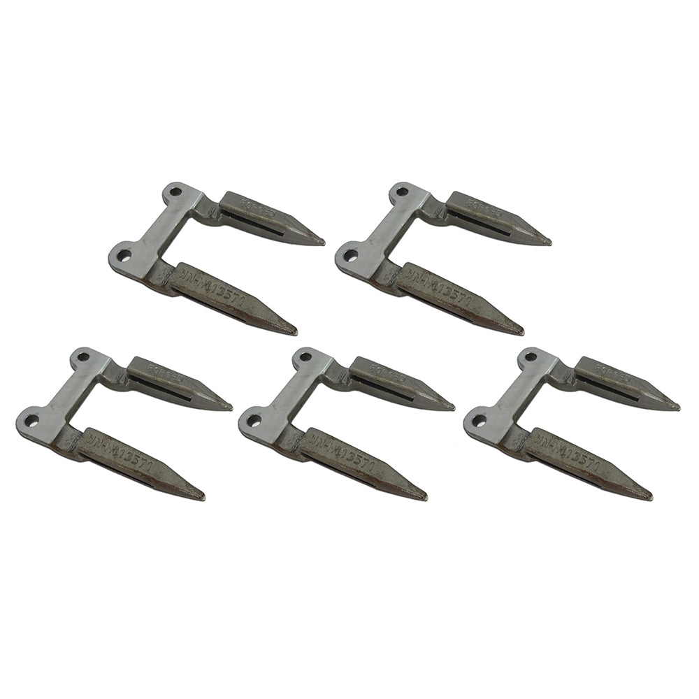 Qty 5: Double Grain Head Cutter Bar Guard Fits John Deere Replaces A-H145791