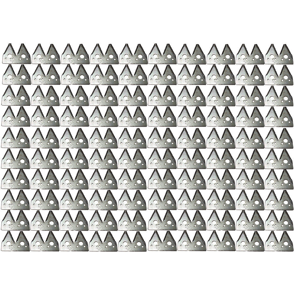 (100) Course Tooth Double Sickle Sections Fits John Deere Cutting Platforms