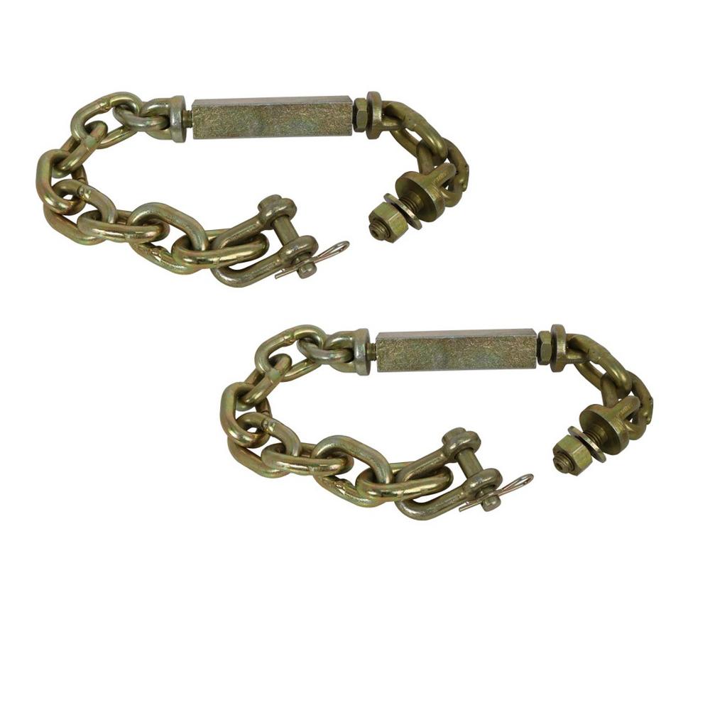 159-425 Qty 2: Adjustable Stabilizer Chain Fits Universal Products