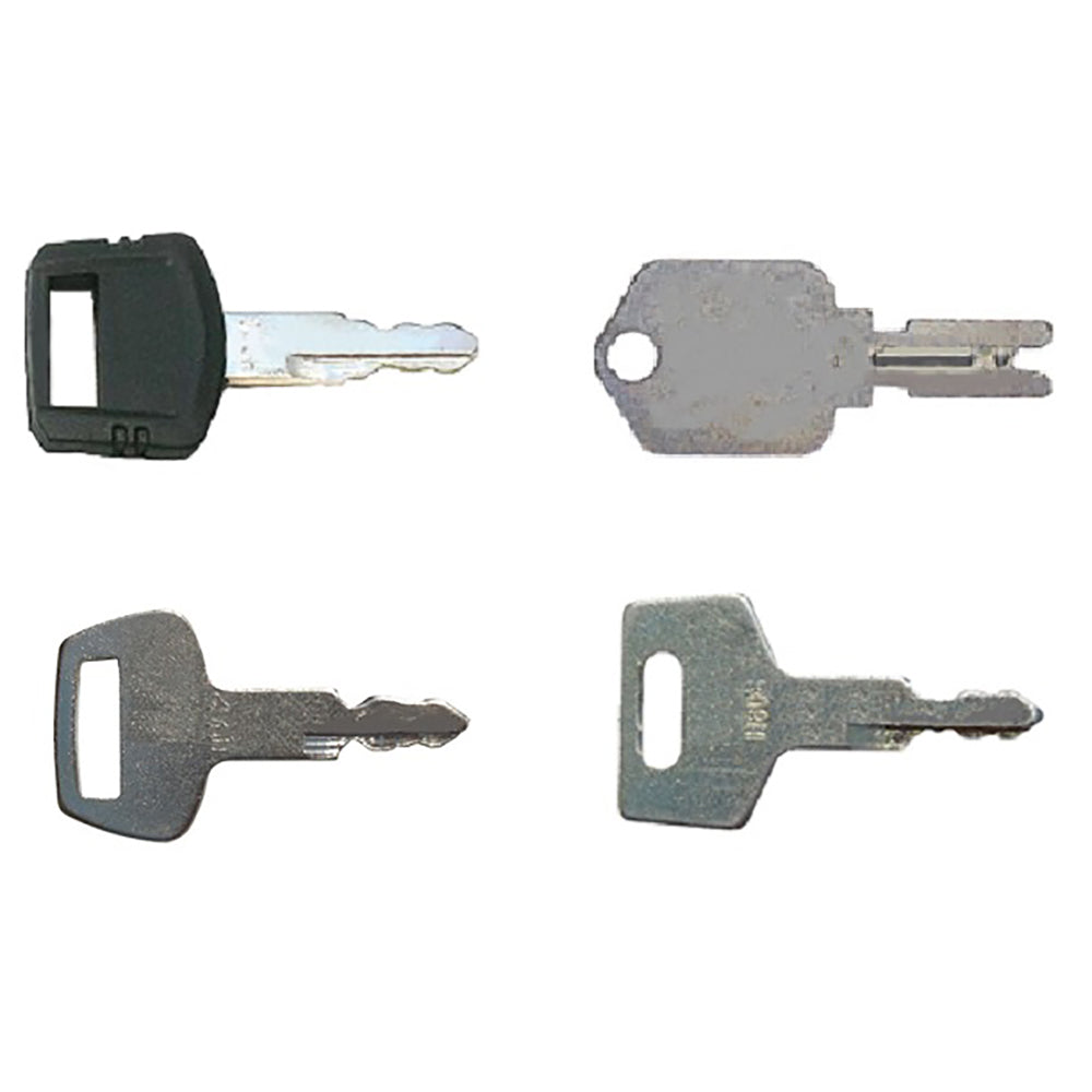 HITACHIKEYSET 4 pc Equipment Key Set Fits Ford/New Holland LB620