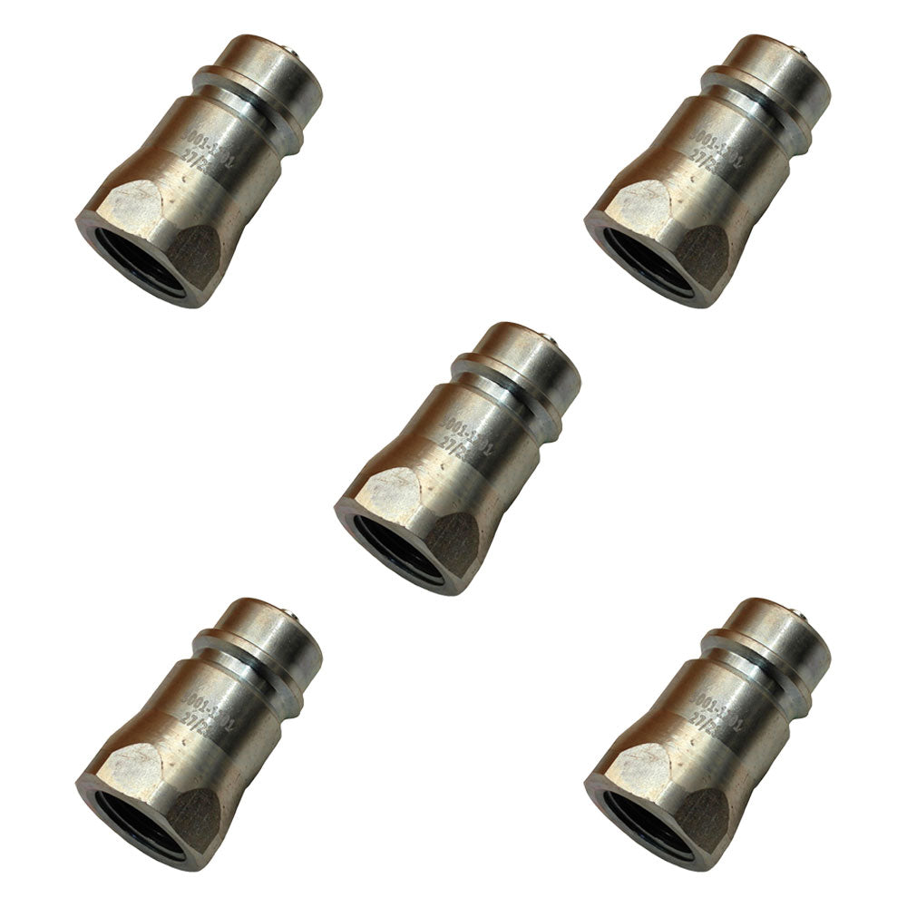 5 of Pioneer Hydraulic Male Tip 1/2" Body x 1/2" Female NPT x Poppet Type Nipple