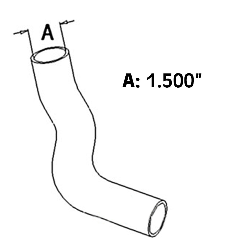 Radiator Hose - Lower Fits Case 1194 1190 Fits Case IH K200874