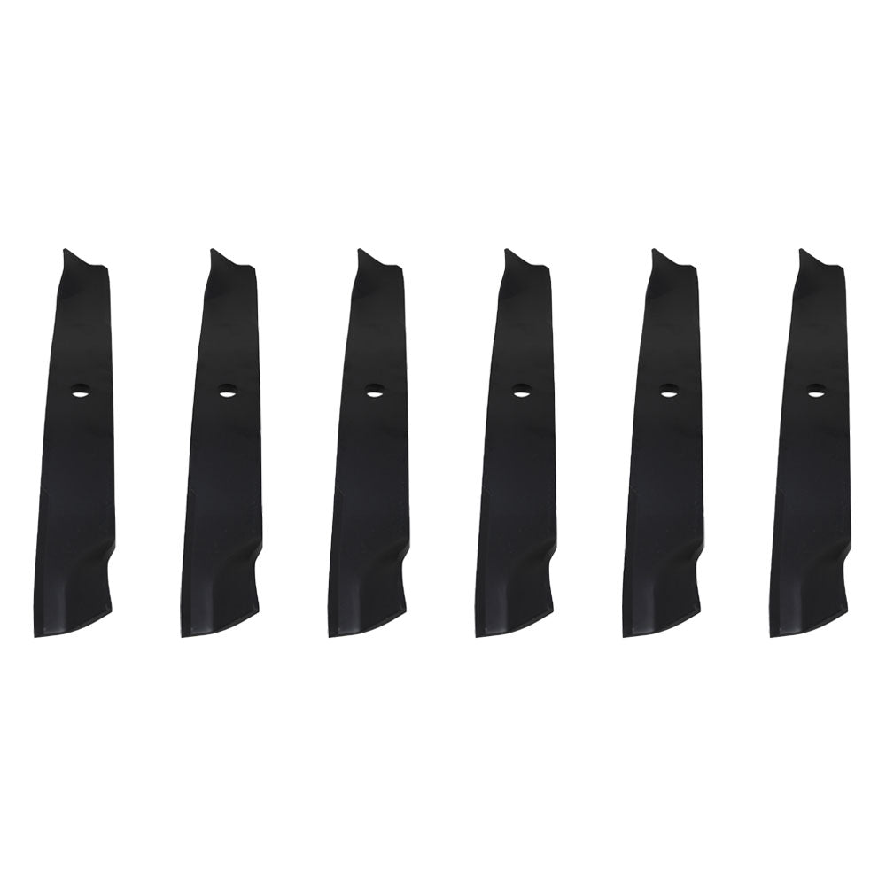 Qty 6: Finishing Mower Blades Fits Kubota Replaces K5617-34330