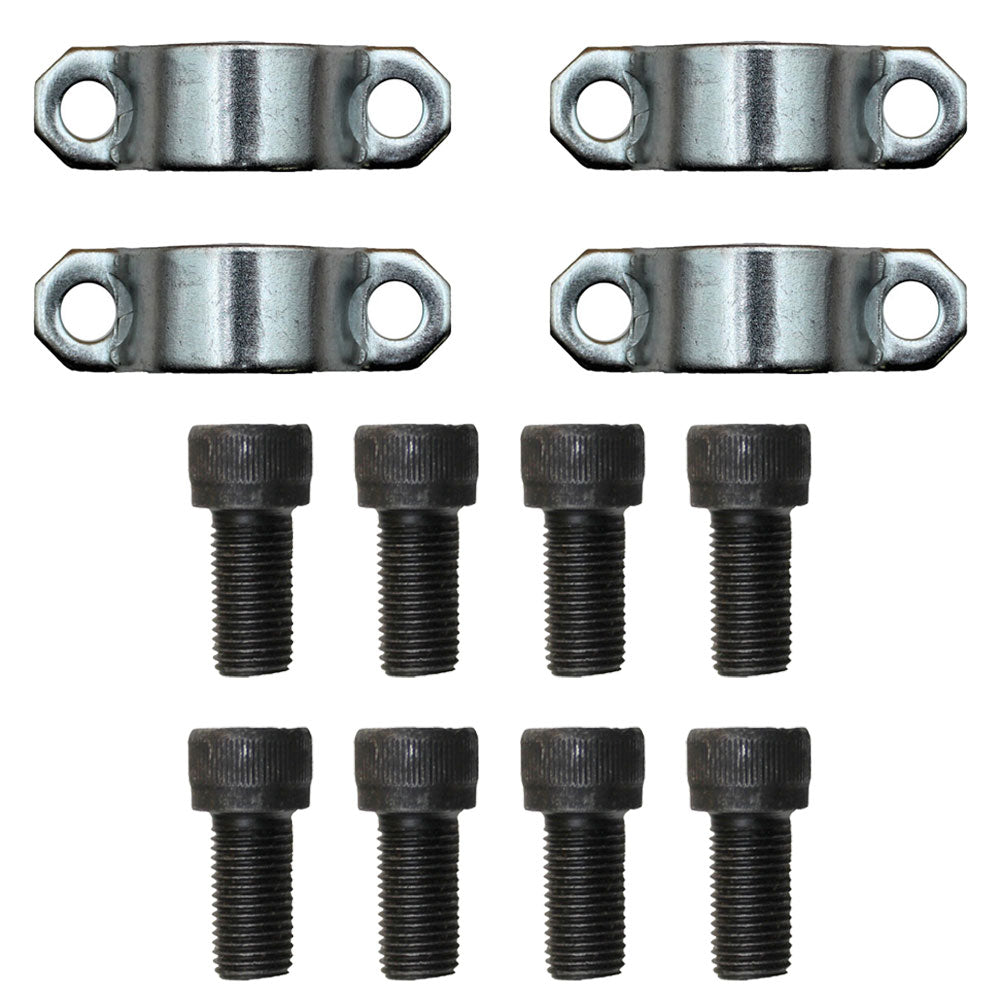 Qty: 4 Cross Strap With Propshaft Strap Screws Fits JCB Replaces 116-00525