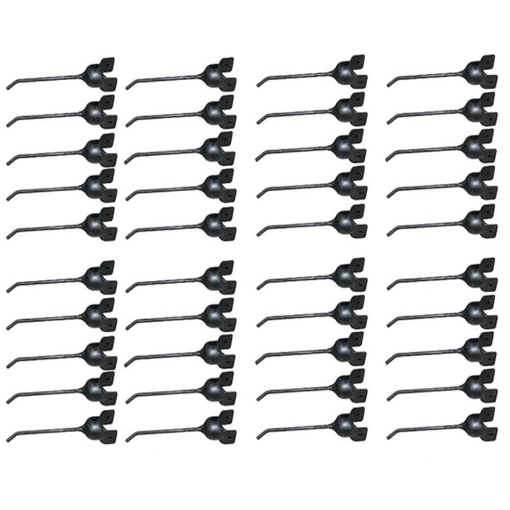 RMT7 Forty New Rubber Mount Rake Teeth Fits John Deere 700 673 672 RMT-7 AE47389