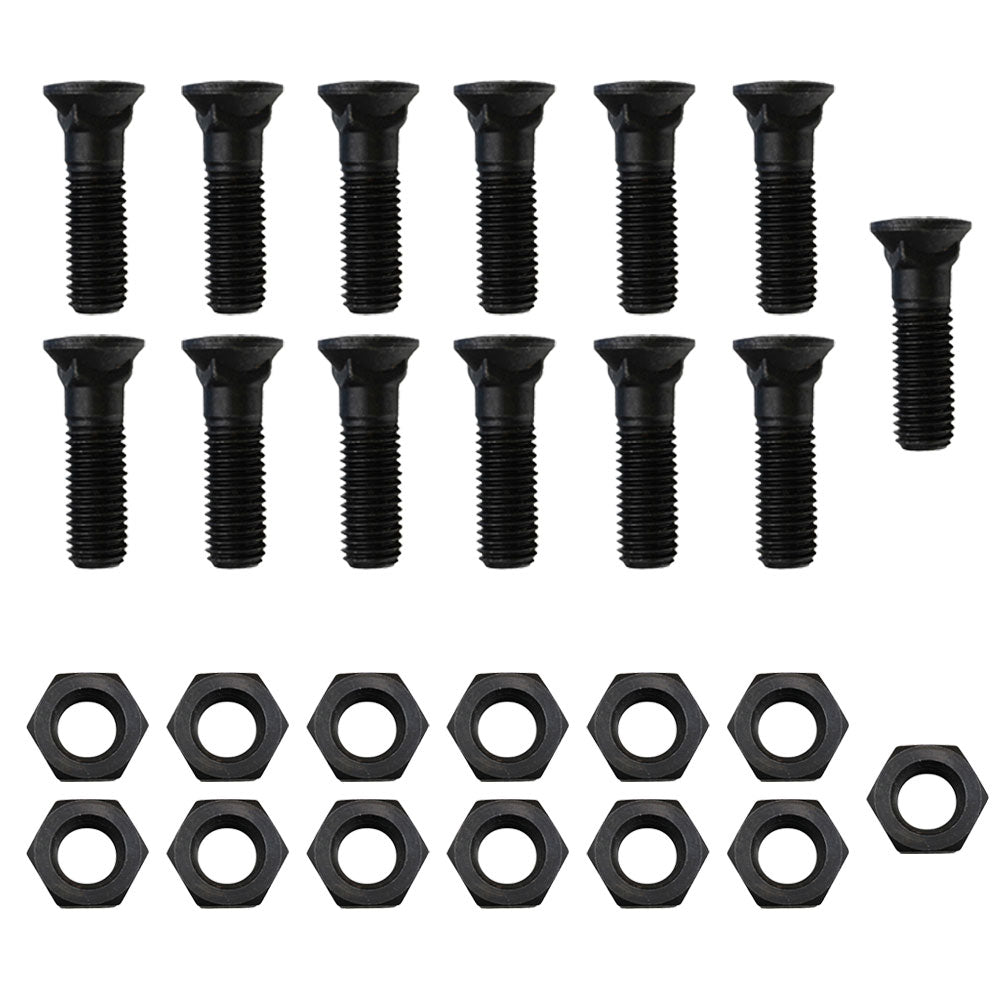 Qty 13: Plow Bolt & Nut Set Fits Caterpillar Replaces 3F5108
