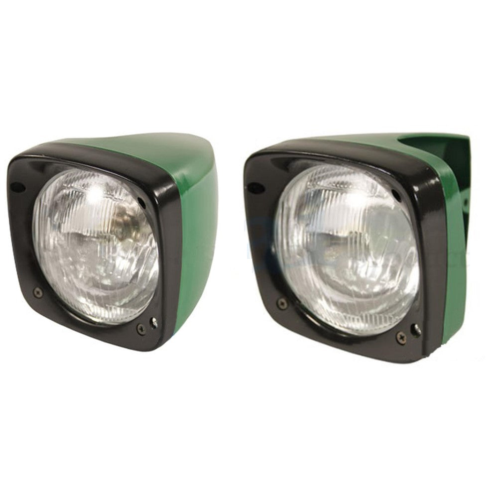 RH & LH Headlight Fits John Deere Replaces DE13523