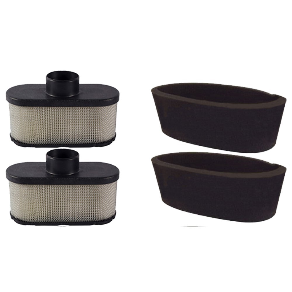Qty 2: Air Filter & Pre-Filter Kit Fits Snapper Replaces 11013-0726