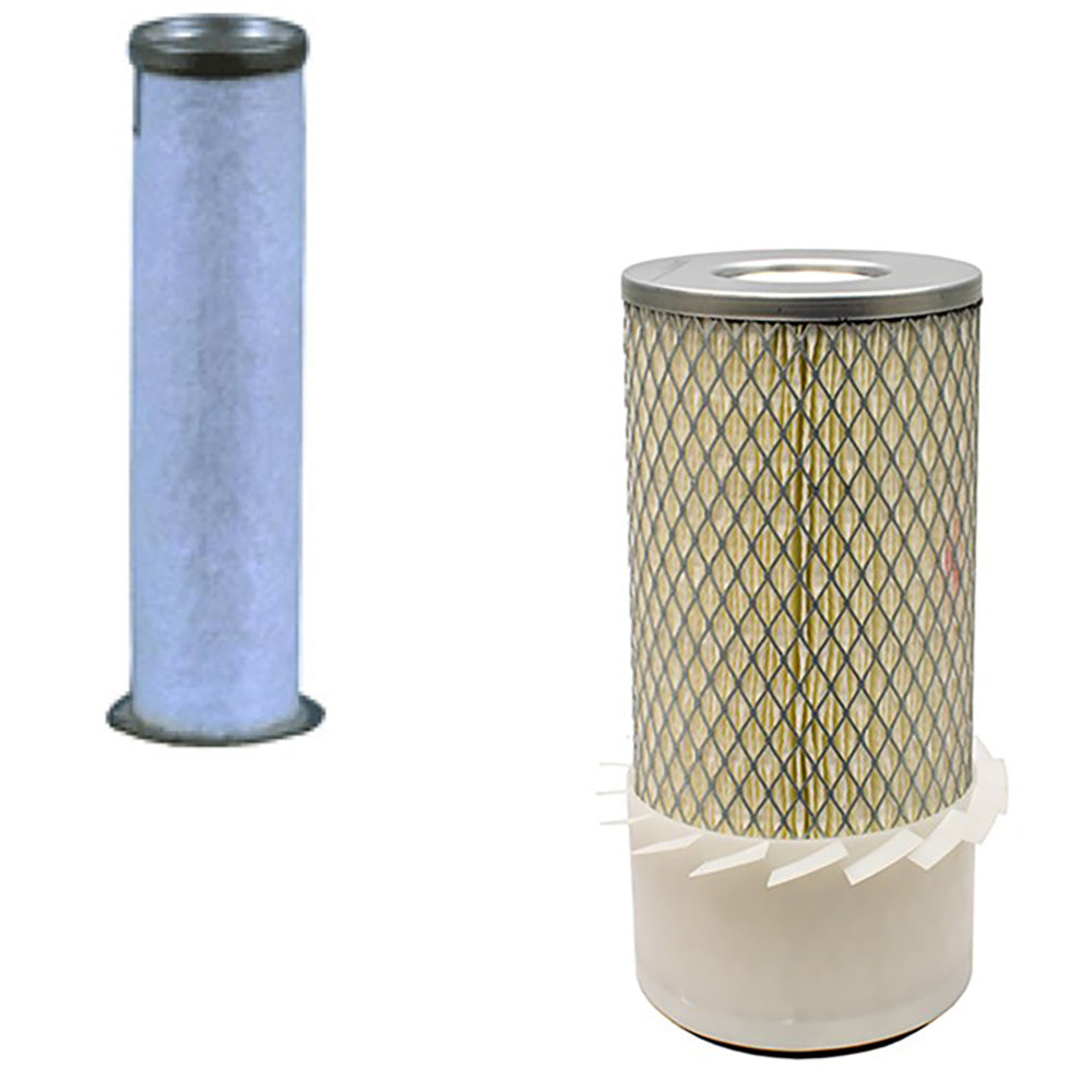 Inner outer air filter set to Fits Bobcat Skid Steer 6598362 6598492 6598749