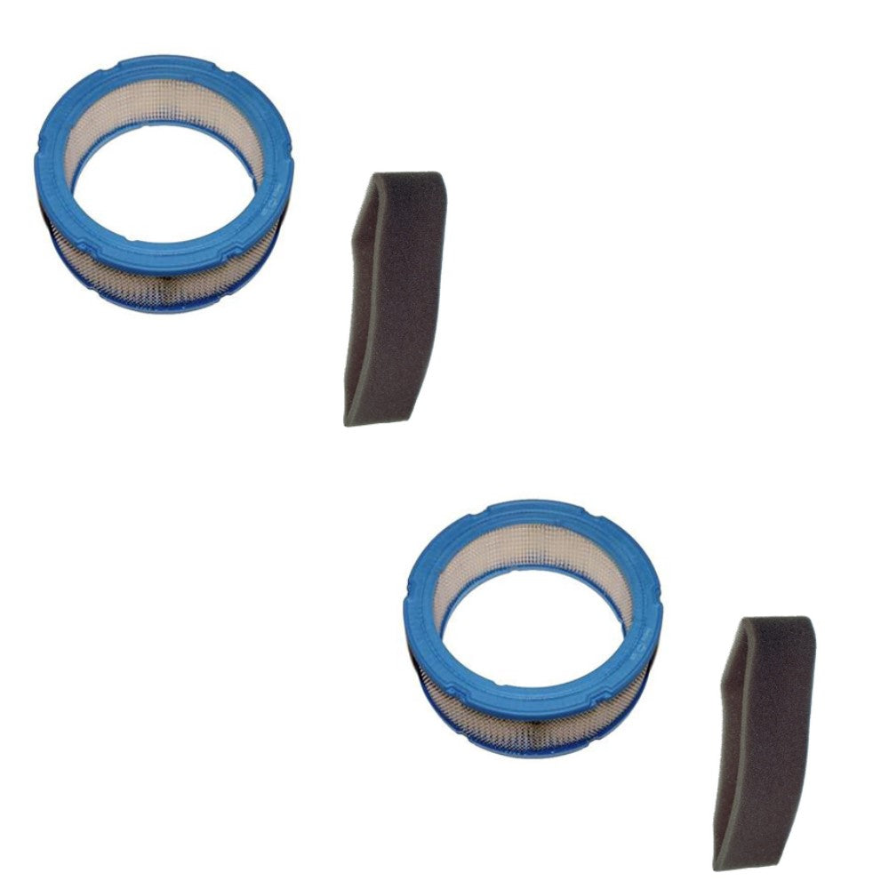 Set of (2) Air Filter & (2) Pre-Filter Fits Briggs & Stratton Replaces 270998