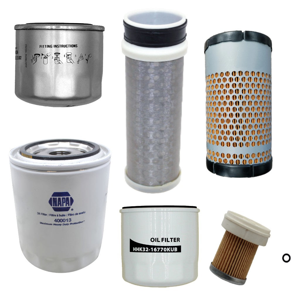 Filter Service Kit Fits Kubota Replaces 15241-32040