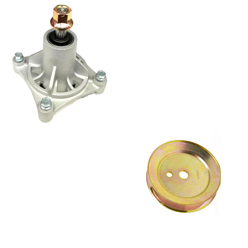 604214 603988 Spindle and Pulley Kit Fits Hustler 42" & 52" Lawn Mower Decks