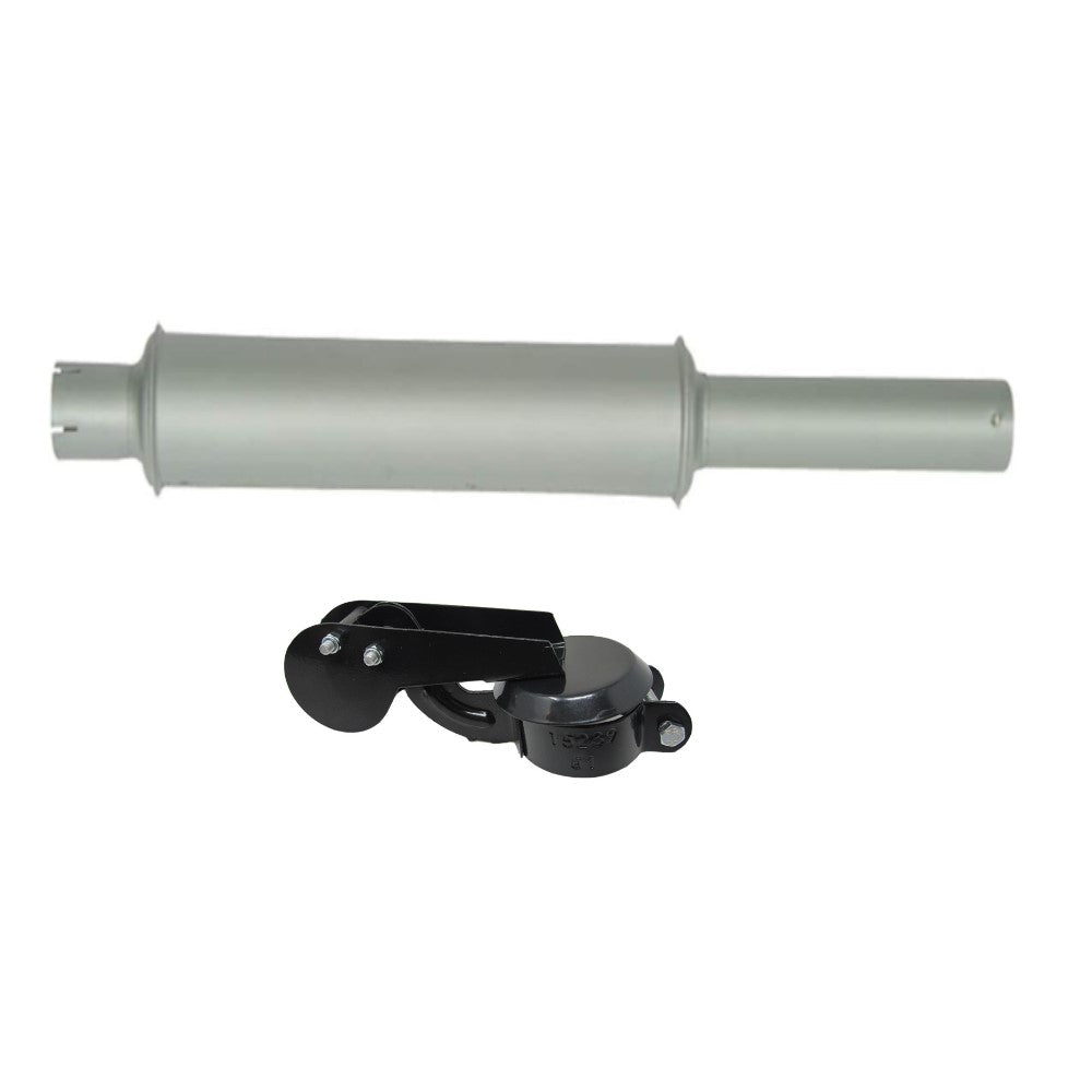 360720R91 Muffler w/Rain Cap Fits International