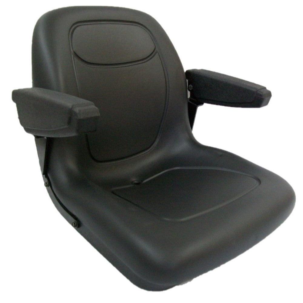 AM107759 One New Black Seat Fits Kubota L48 L3010 L3410 L3710 L4310 L4610