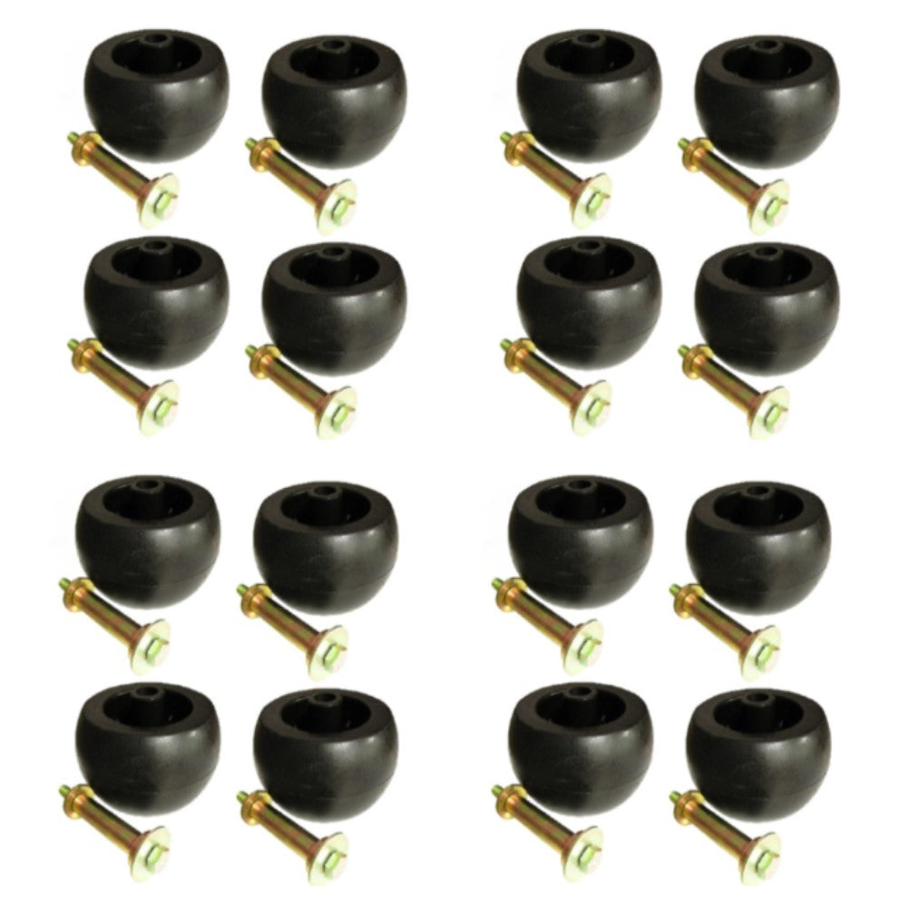 Set of Sixteen Deck Wheel Kits Fits Wright Mfg Fits Exmark Fits Husqvarna