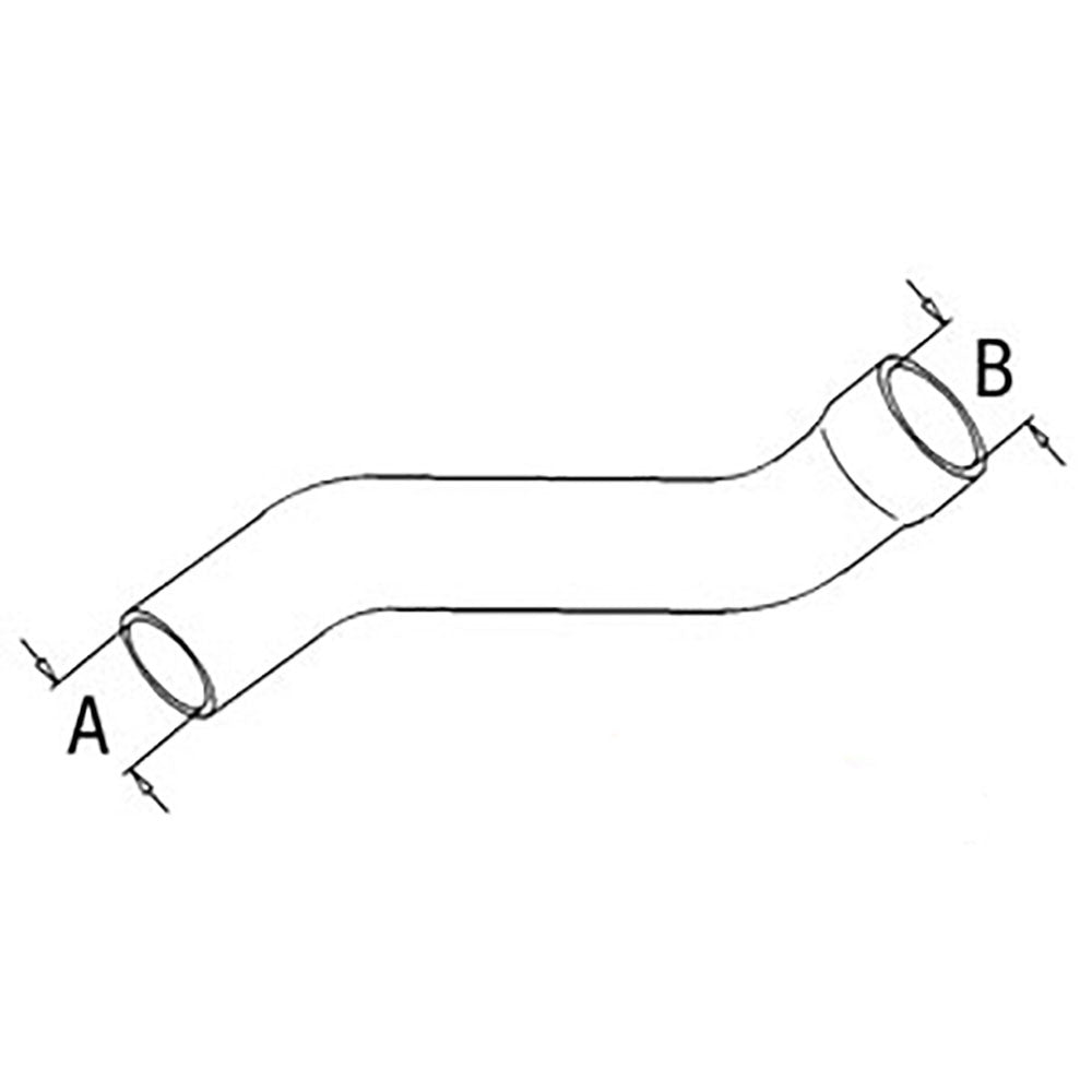 Top Radiator Hose Fits John Deere Replaces 150802