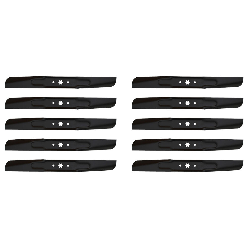 742-04244 Qty 10: Standard Mower Blades Fits Cub Cadet