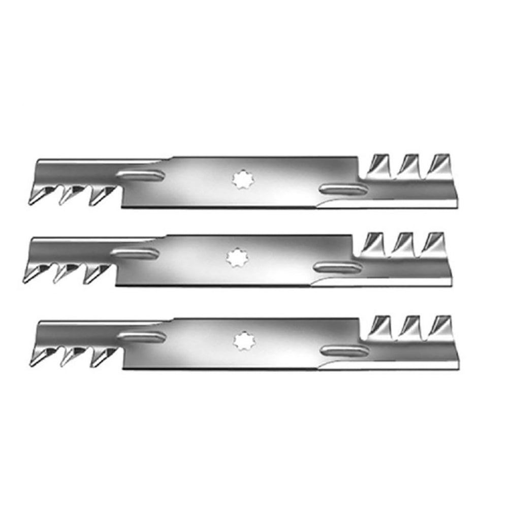 Fits John Deere Mower Mulch Blades - 48'' Deck - D140, D150, D160