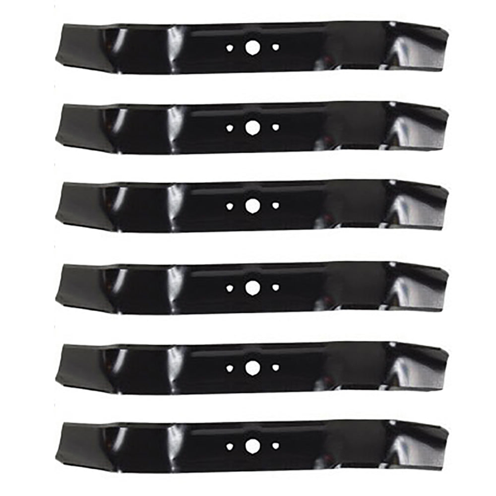 91-058 Qty 6: 21" Mulch Mower Blade Fits Oregon