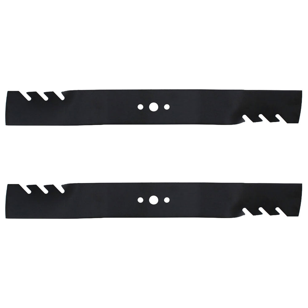 Qty 2: Toothed Mulching Blade Fits Husqvarna Replaces 133348