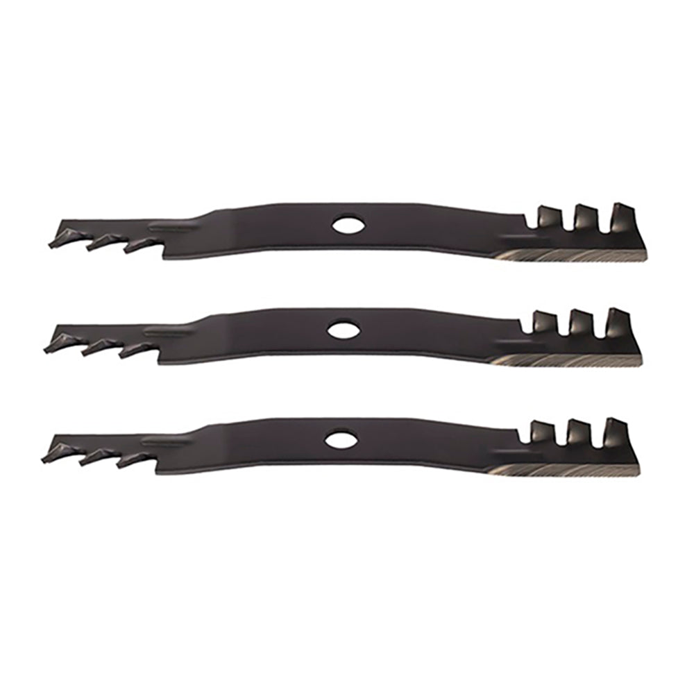 51-2495 Qty 3: Toothed Mower Blade
Fits Windsor