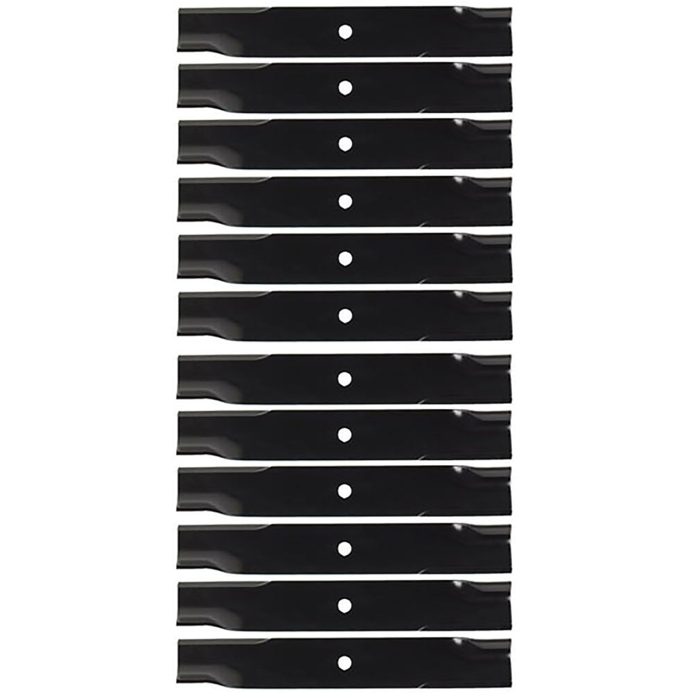 Qty 12: Mower Blade - 16-1/2" Fits Hustler Replaces 601123