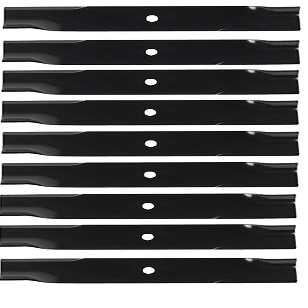 Qty 9: Mower Blade - 16-1/2" Fits Hustler Replaces 601123