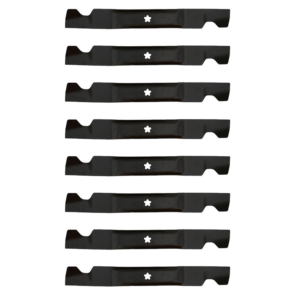 (8) Mower Blades for AYP 46" Cut Lawn Tractor Deck 532 40 53-80 405380 532405380