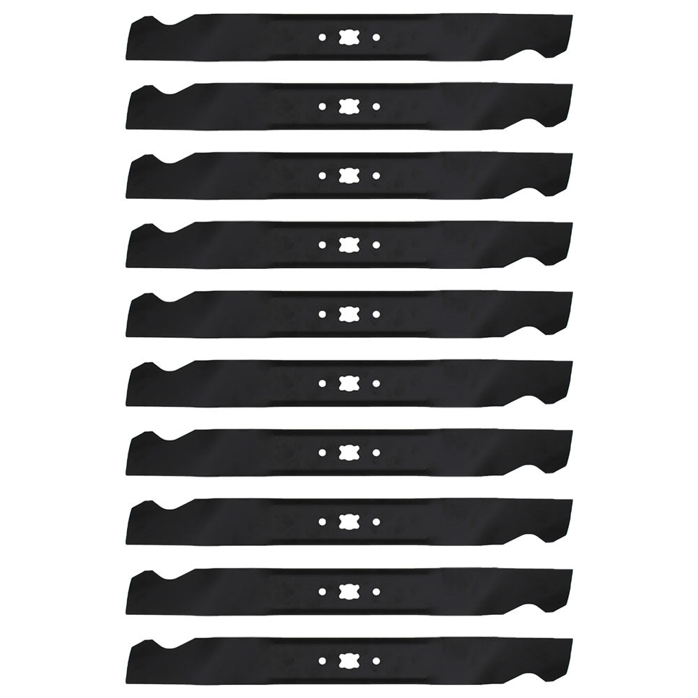 Qty 10: Mulching Blades Fits Oregon Replaces 198-049