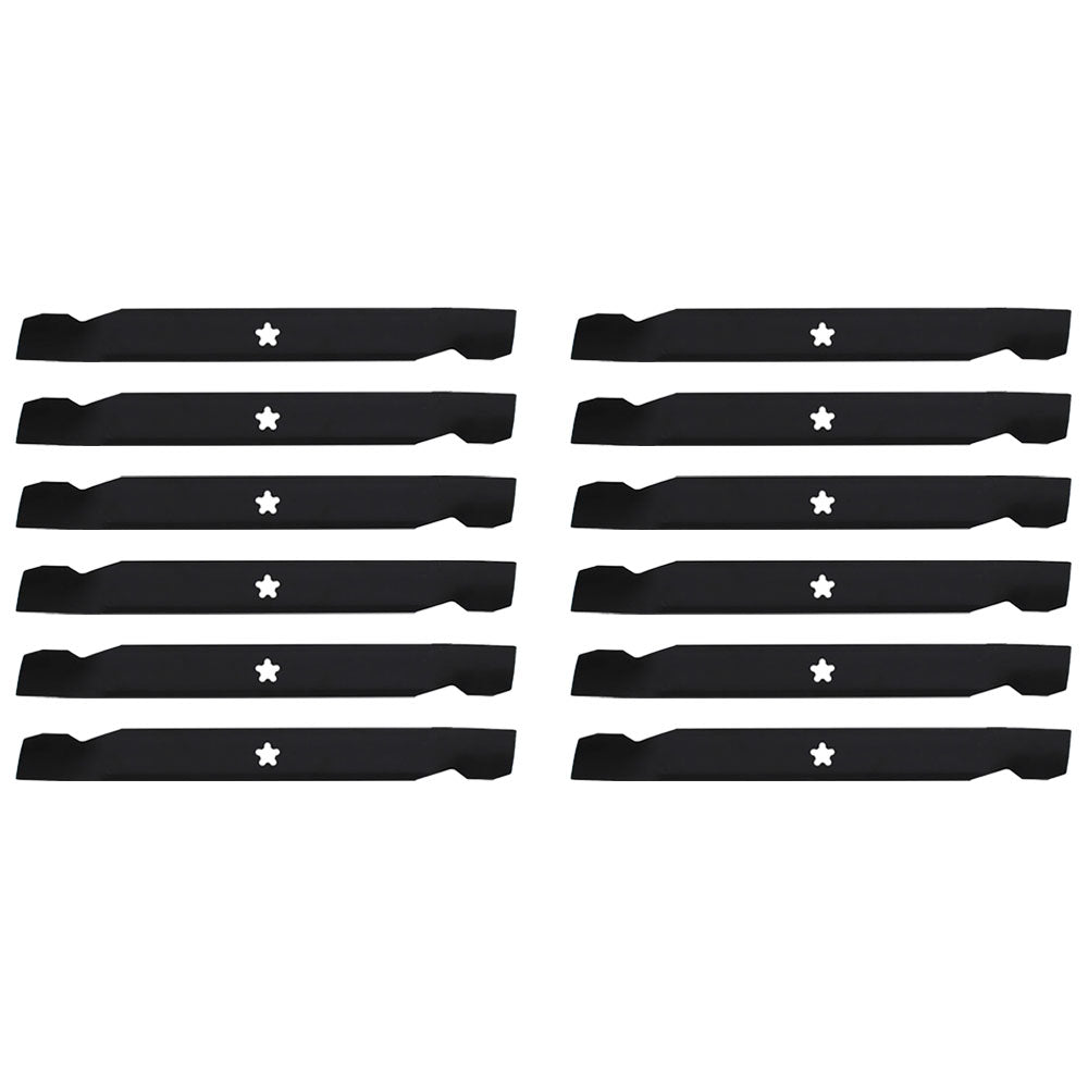 195-005 Qty 12: Lawn Mower Blade Fits Oregon