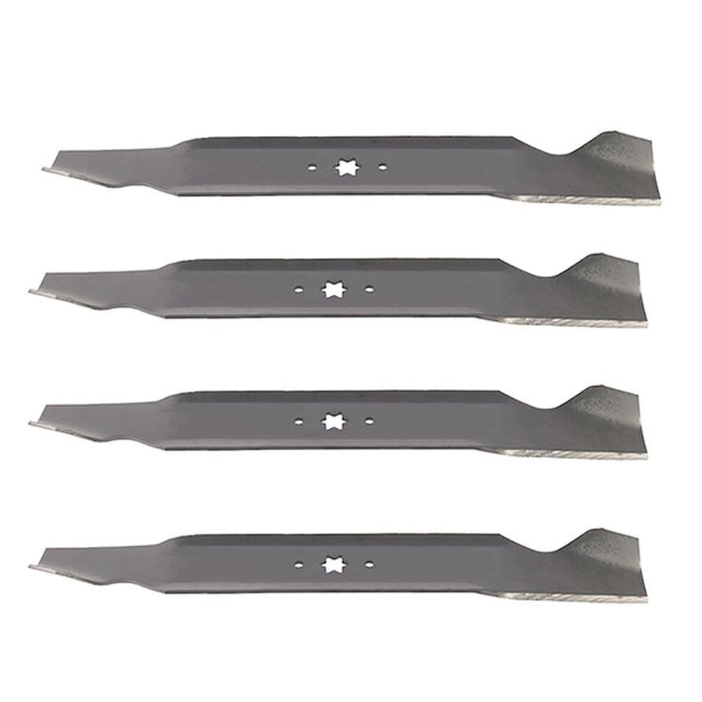 4 Pack Commercial Lawnmower to Fits Cub Cadet 42" High Lift Blades
