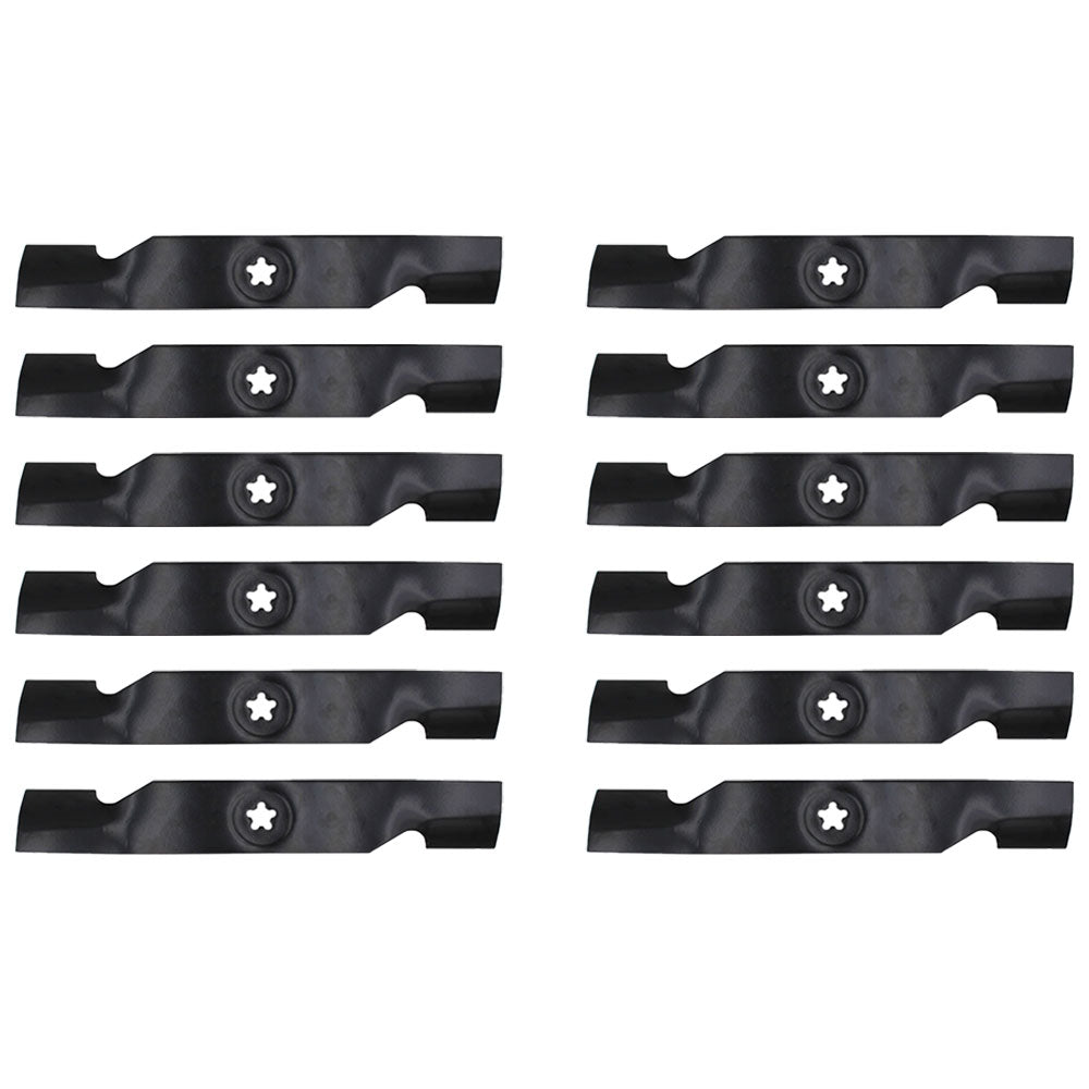 Qty 12: Mower Blades
Fits Jonsered Replaces 173920