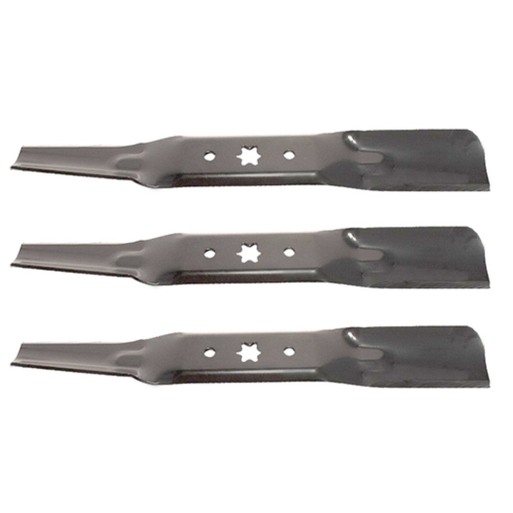 742-05056 Qty 3: Lawn Mower Blade
Fits Cub Cadet RZT54 XT1-2 Series 54"