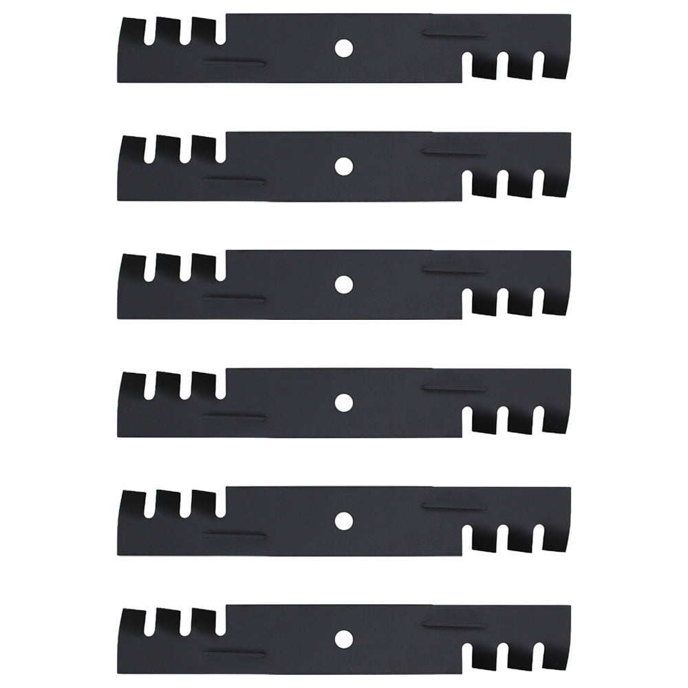 LAB50-0132_x6 Qty 6: Toothed Mulching Blade Fits Encore
