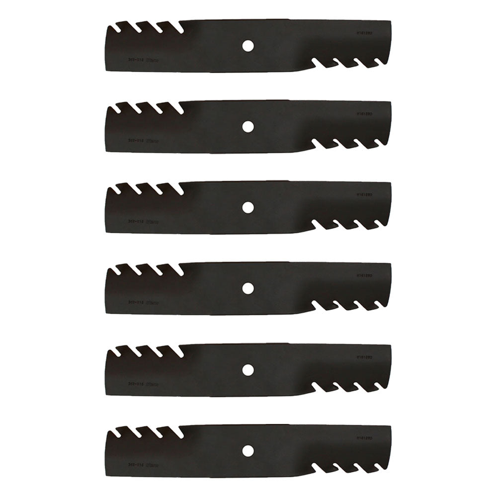 5020843ASM Qty 6: Mulching Blade Fits Simplicity