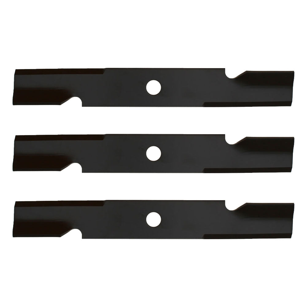 103-6387 Qty 3: Notched Air-Lift Mower Blade Fits Exmark
