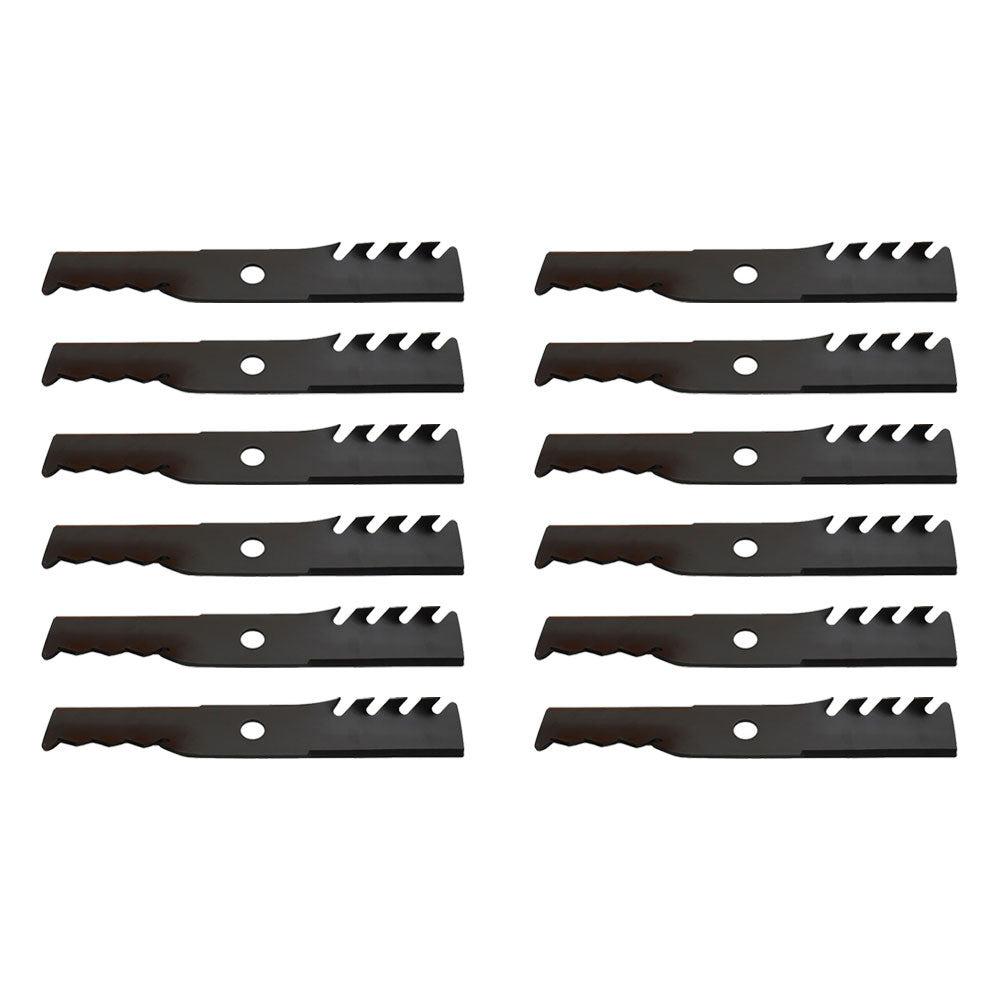 103-6381 Qty 12: Blade Fits Exmark Lazer Z CT Lazer Z HP Metro HP Next Lazer ASX