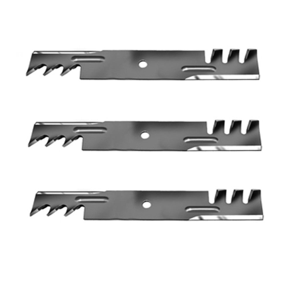 (3) 12733 Rotary Blades Compatible With Hustler 797704, 797712