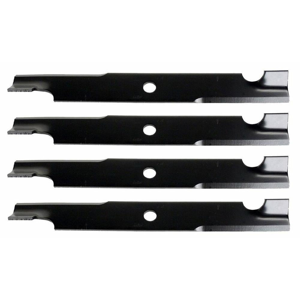 00450300 Qty 4: Notched Mower Blade - 18" X 5/8" Fits Ariens Several