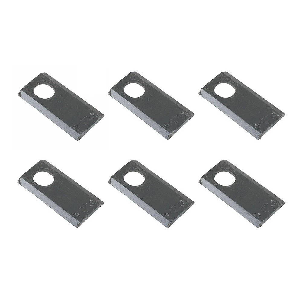 Mower Blades 6 Pack Fits Krone 240 241 281 Disc Mower