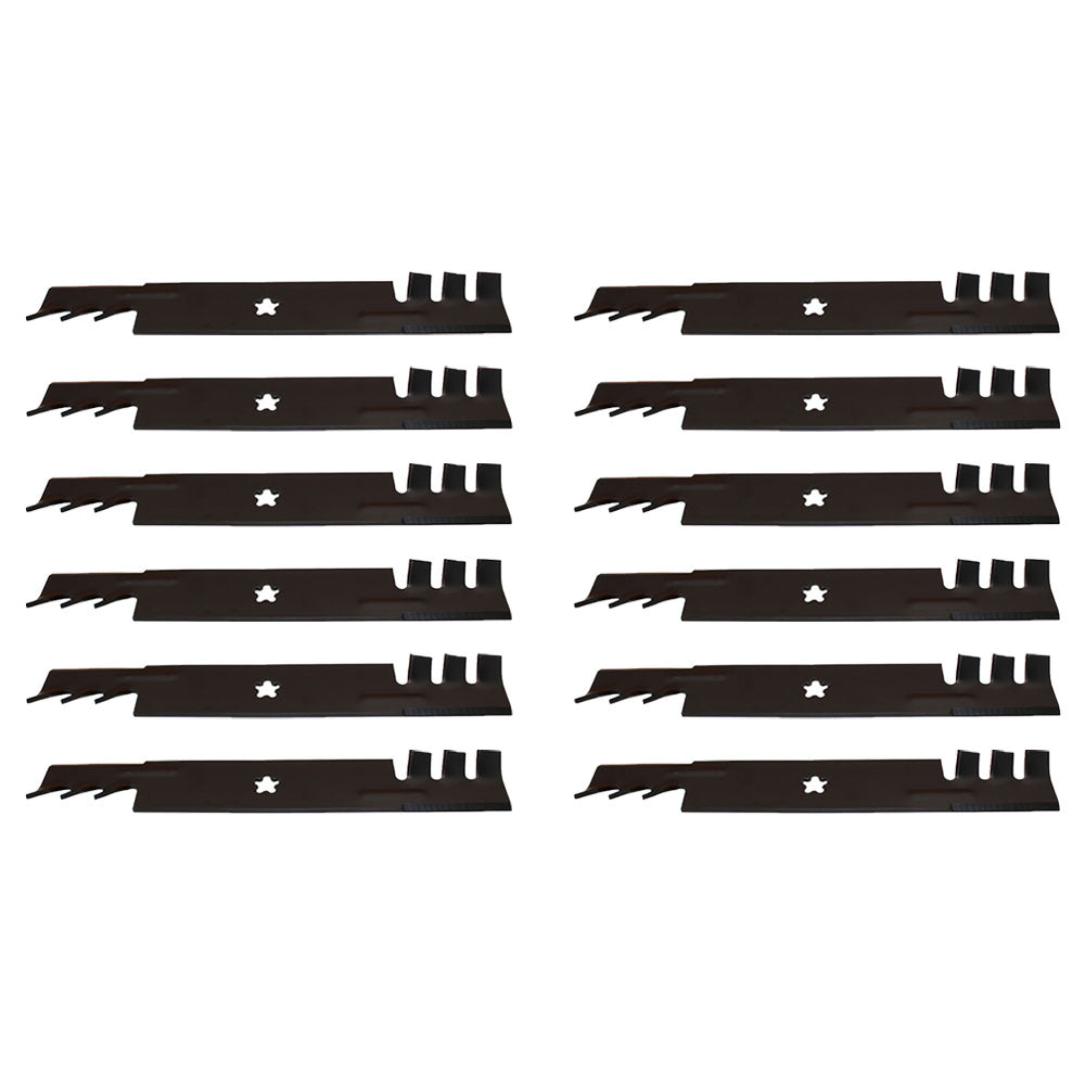 Qty. 12: Mulching Blades
Fits Husqvarna Replaces 574870801