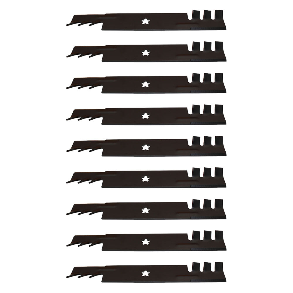 Qty. 9: Mulching Blades
Fits Husqvarna Replaces 574870801