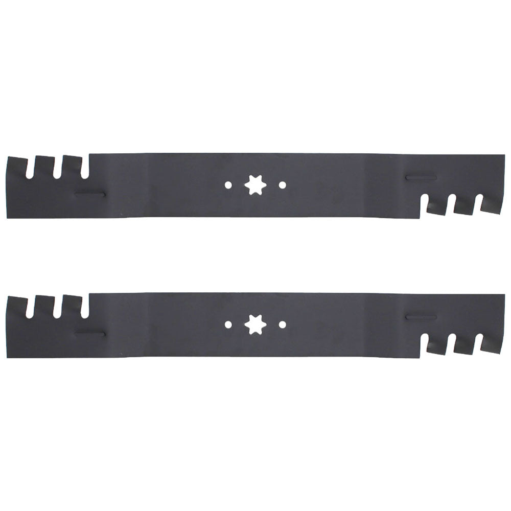 (2) 96-401 Mulching Blade Fits Cub Cadet LTX1 Troy-Bilt Horse XP 46" Deck