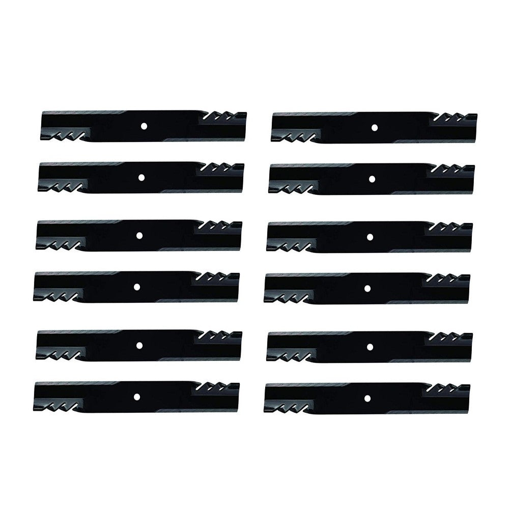 Qty 12: 18-7/16" Mulching Blade - Toothed Fits Ariens Replaces 2961700