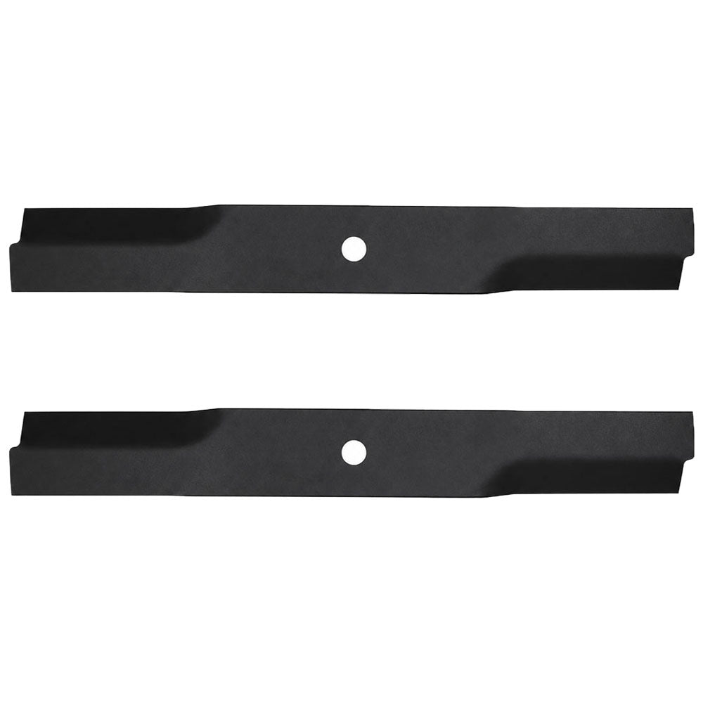 (2) Low Lift Mower Blades Fits John Deere SRX895 Riders 38" Cut M82408 11/16" CH