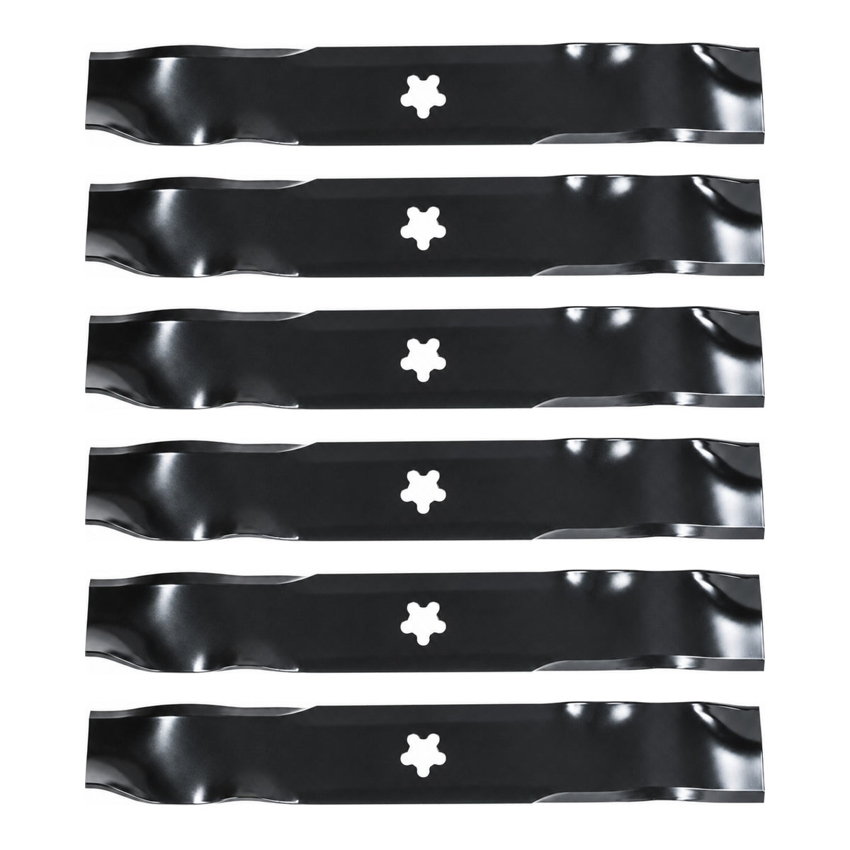 6 PK Blade Fits Craftsman 163819 & 152443 AYP 46"